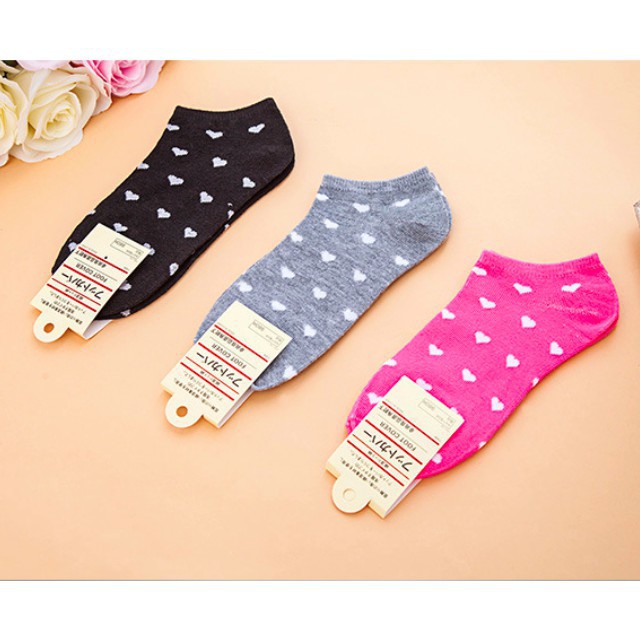 Kaos kaki Ankle Socks Pendek Love Kaos Kaki Motif Love Kaos Kaki Murah