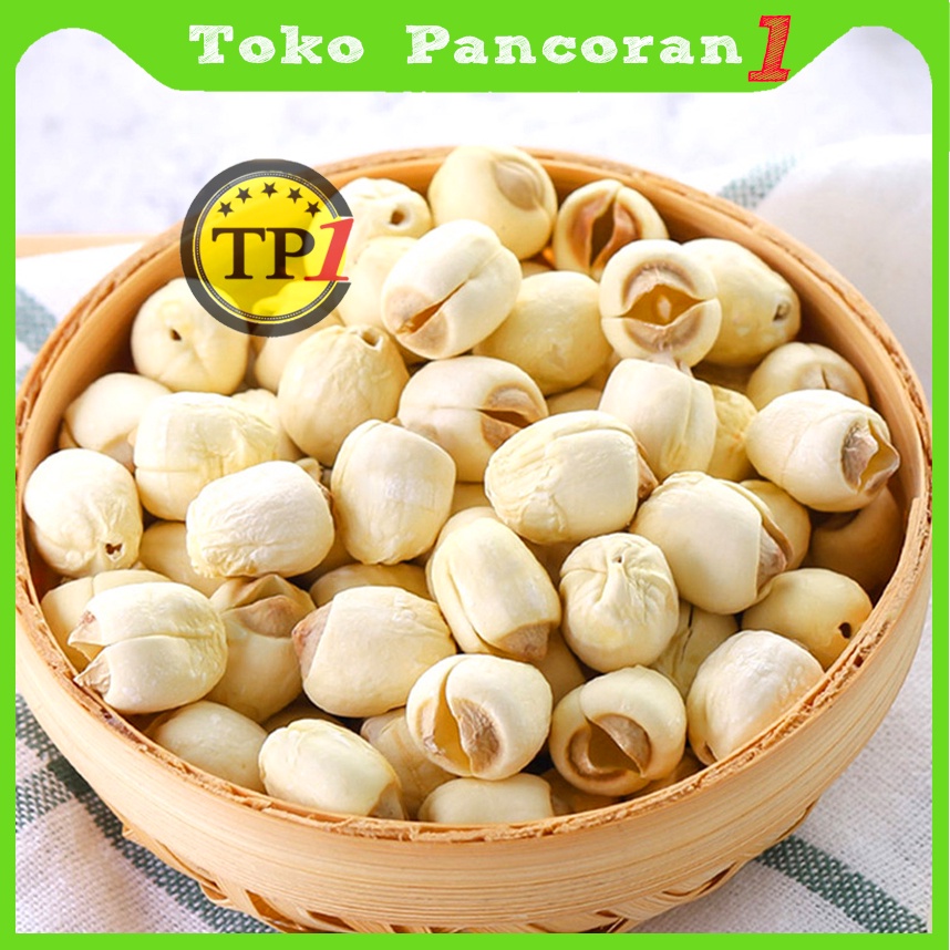 

Biji Teratai / Lotus Seed / Lien Zi /100 gr murah