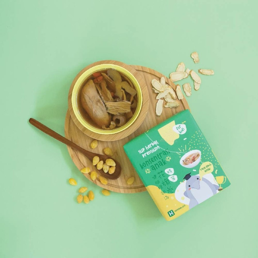 Herbaleo Premium Soup - Konsentrasi Anak untuk Otak dan Daya Ingat