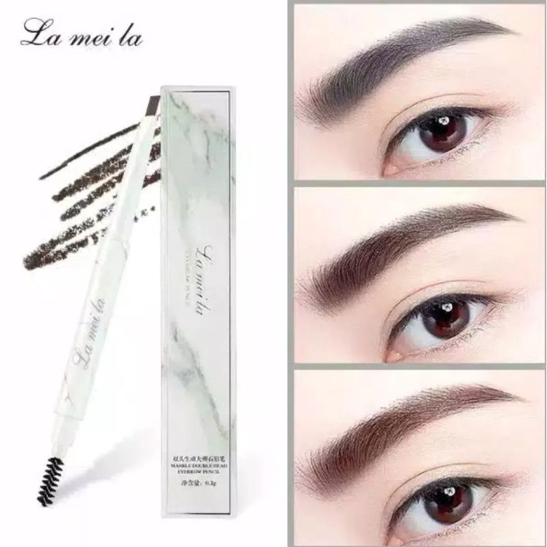 COD-LAMEILA DOUBLE HEADED MARBLE EYEBROW PENCIL