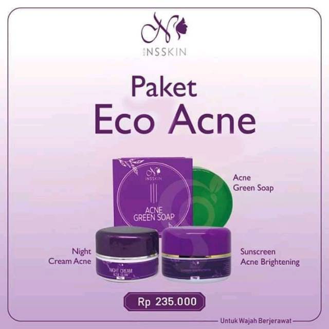 PAKET ECO ACNE NS SKINCARE