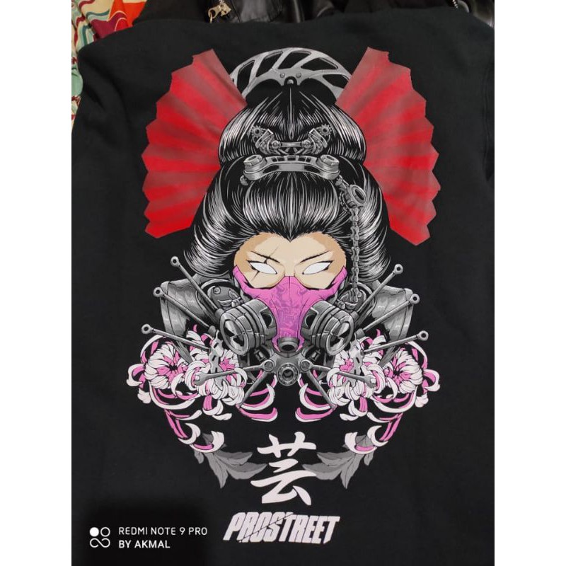 Prostreet Hoodie | Geisha | Hitam