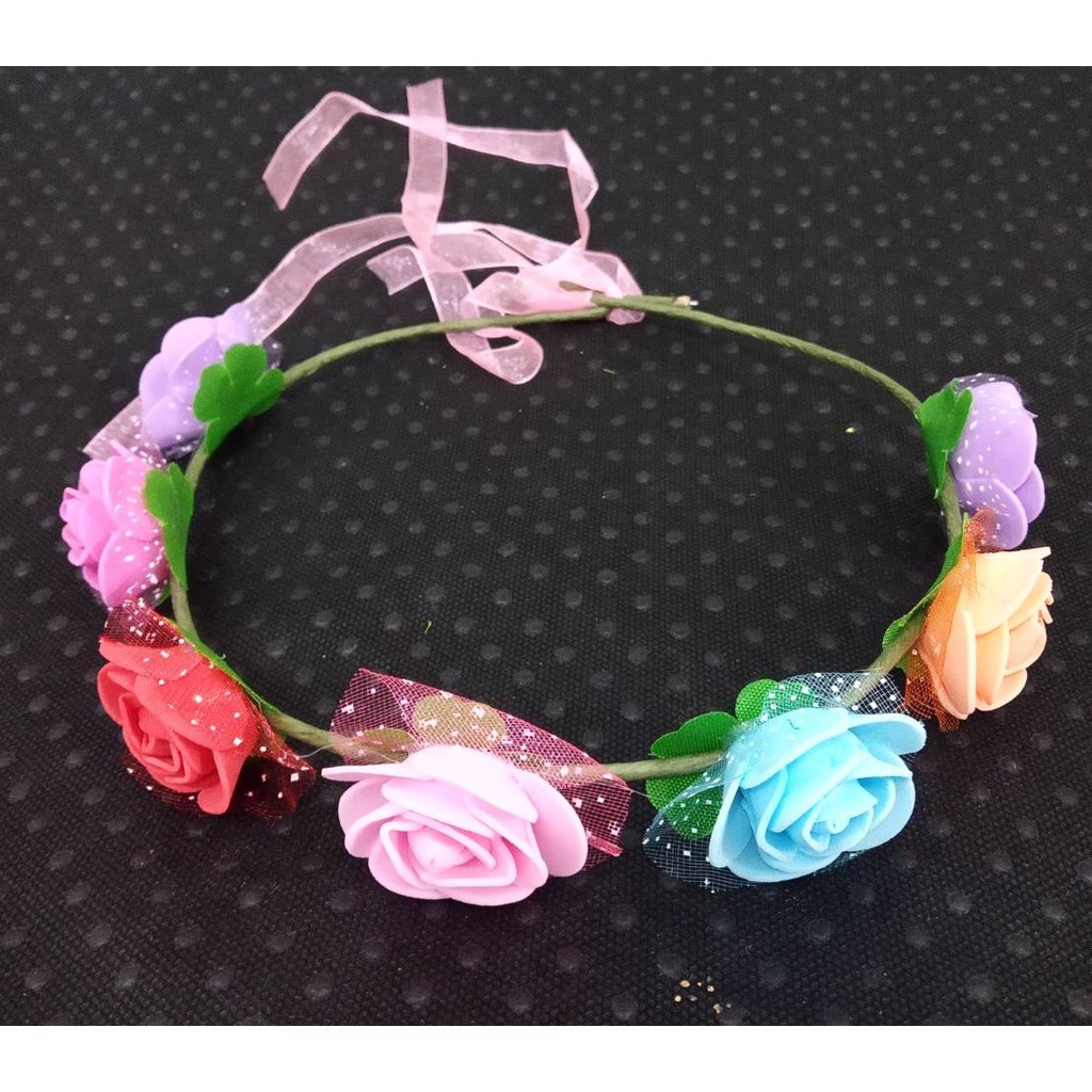 FLOWER CROWN BANDO BUNGA MAHKOTA BUNGA