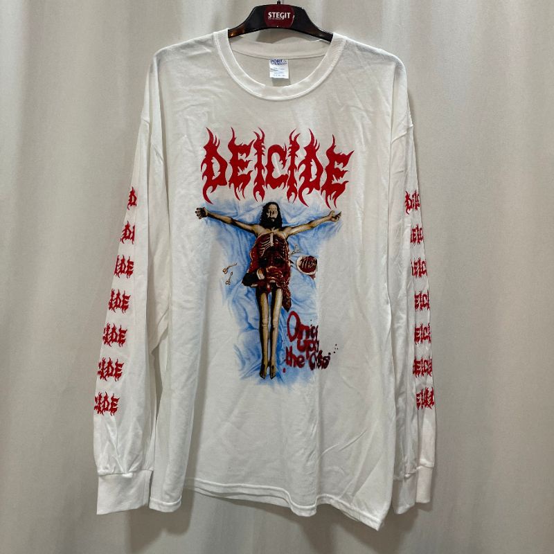 Official Tshirt Deicide - Once Upon The Cross