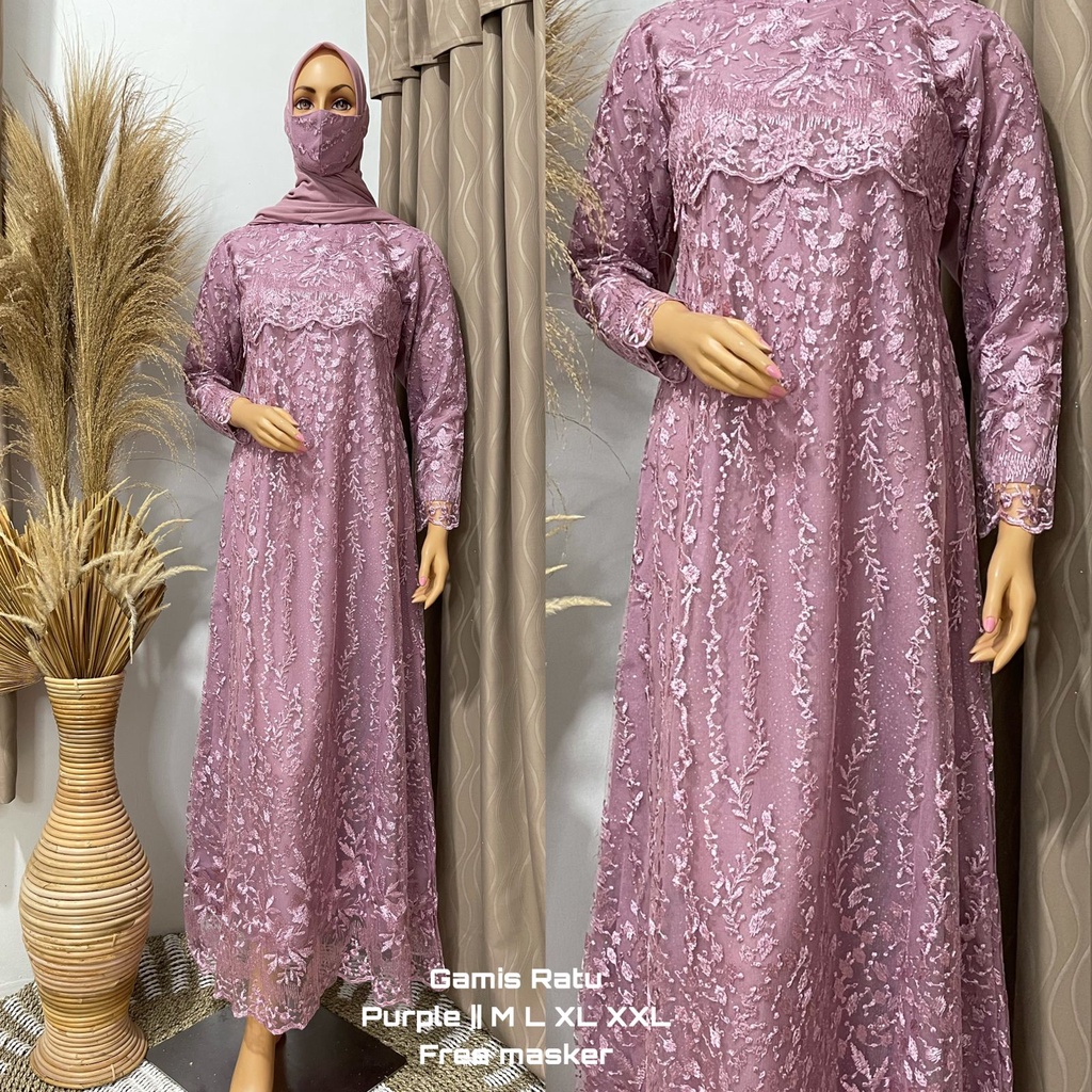 (COD) Gamis Tile Ratu| Gamis| Gamis Pesta| Gamis Kondangan| Gamis Tile| Gamis Brukat| Gamis Brokat| Gamis Pesta Terbaru| Gamis Brukat Terbaru| Baju Pesta Wanita Muslim| Baju Kondangan Wanita| Kebaya Modern| Dress Kondangan HANANIA KEBAYA MODREN