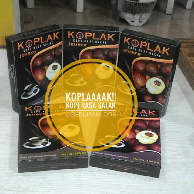 

Kopi SaLaK /Koplak Kopi Kesehatan dari biji Salak