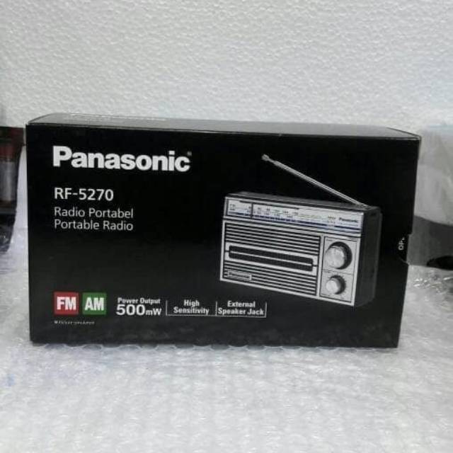 Panasonic RF-5270 Radio Portable Klasik Vintage Jadul Garansi Resmi