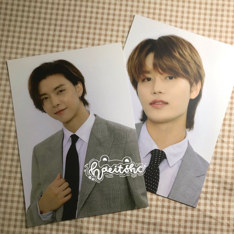 postcard johnny taeil fanmeet nct127