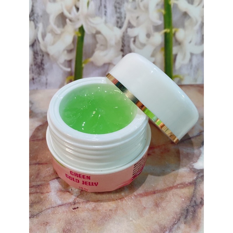 BPOM GLAMOERA SKINGLOW GREEN GOLD JELLY