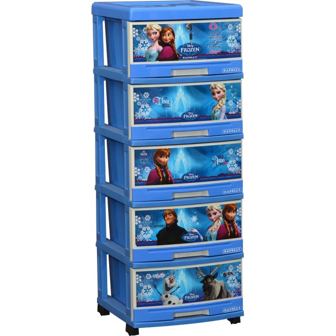Lemari Laci Plastik Napolly SFC2 5000 Froz Frozen 5 Laci