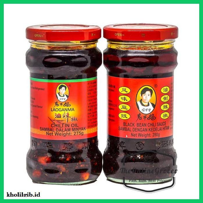 

Aneka-Sambal- Lao Gan Ma Chilli In Oil 280Gr - Minyak Cabe Lao Gan Ma - Kedelai Hitam