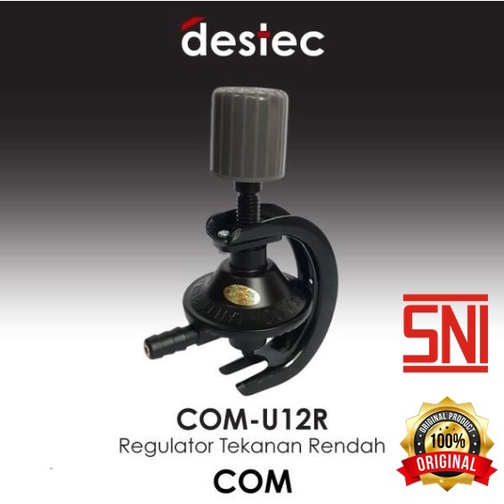 Regulator Gas DESTEC 201 S 201S Tekanan Rendah COM201 DESTEC non Meter Starcam Pengaman Putar 201-S