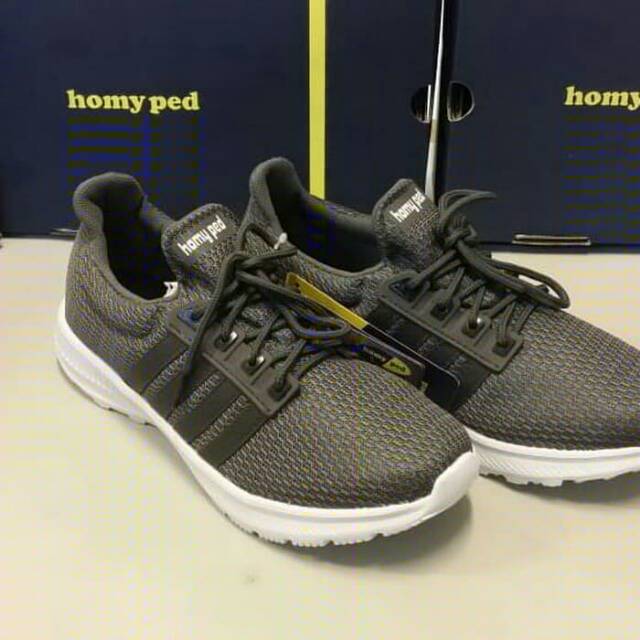 Sepatu Running Pria Wanita HOMYPED grey tipe Vendre - Sepatu Sneakers Pria Wanita Murah ORIGINAL