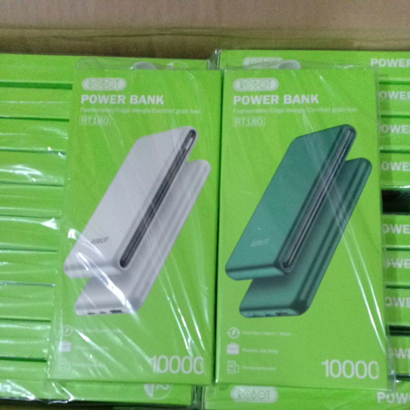 Power Bank Murah Terlaris Bisa COD Terbaik Mini Fast Charging G1R8 Powerbank Robot Rt-180