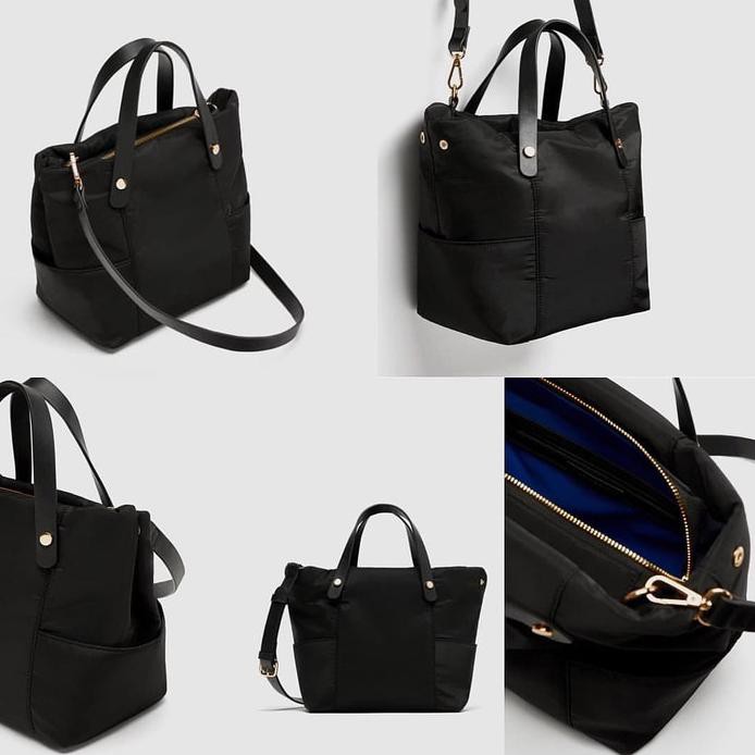 TAS TAS ZARA TECHNICAL FABRIC ORIGINAL 100% MURAH SUPPLIER TANGAN 1 IMPORT - KUNING TAS.2