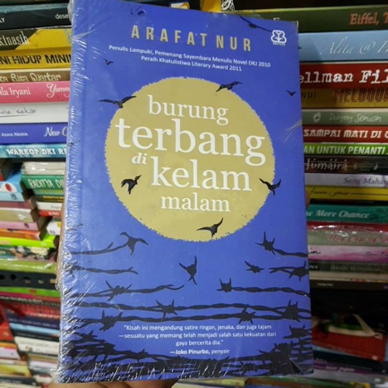 burung terbang di kelam malam