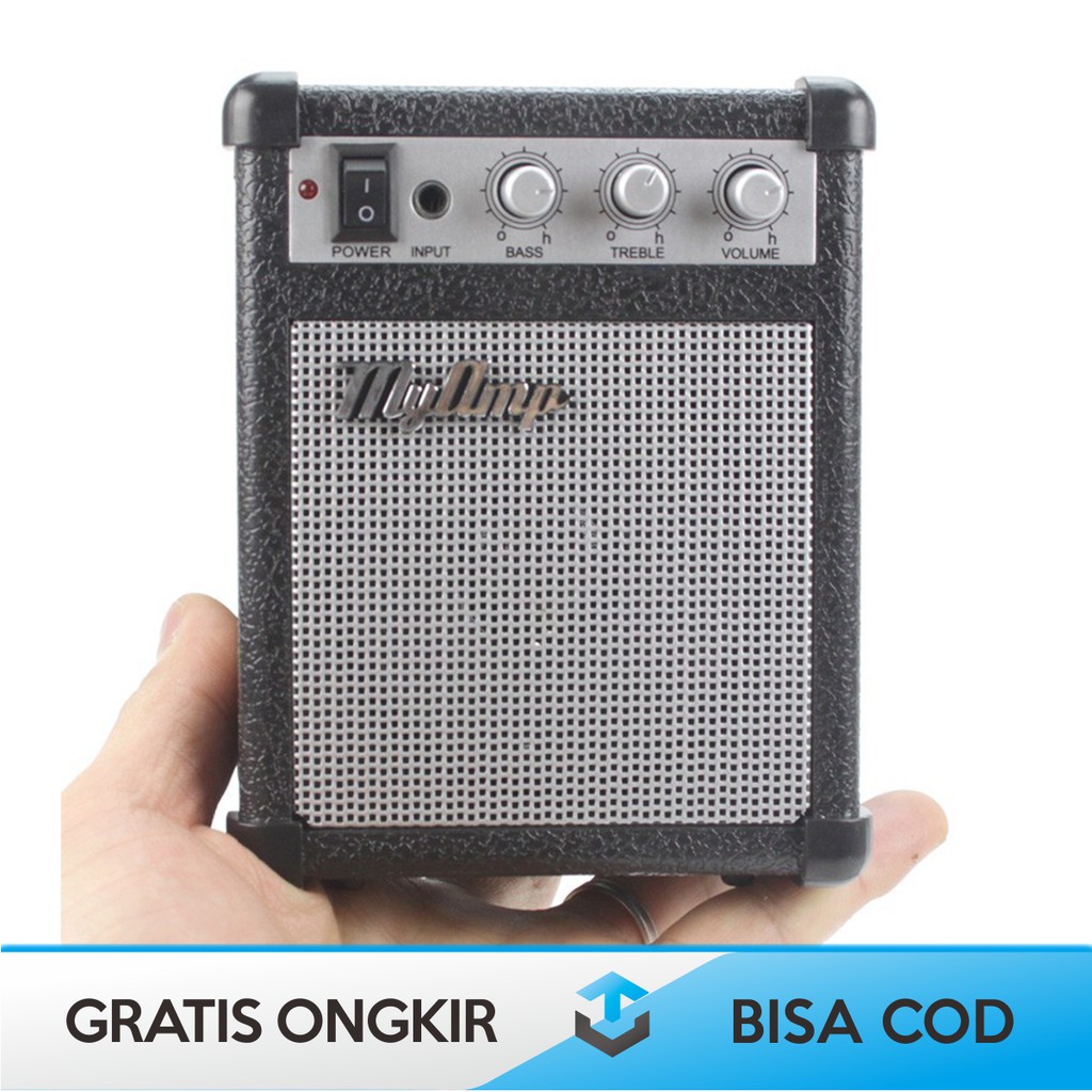 AMPLIFIER MINI PORTABLE GITAR SPEAKER ORIGINAL MyAMP MP3 - AMPLIFIER MINI PORTABLE SPIKER ORI MYAMP