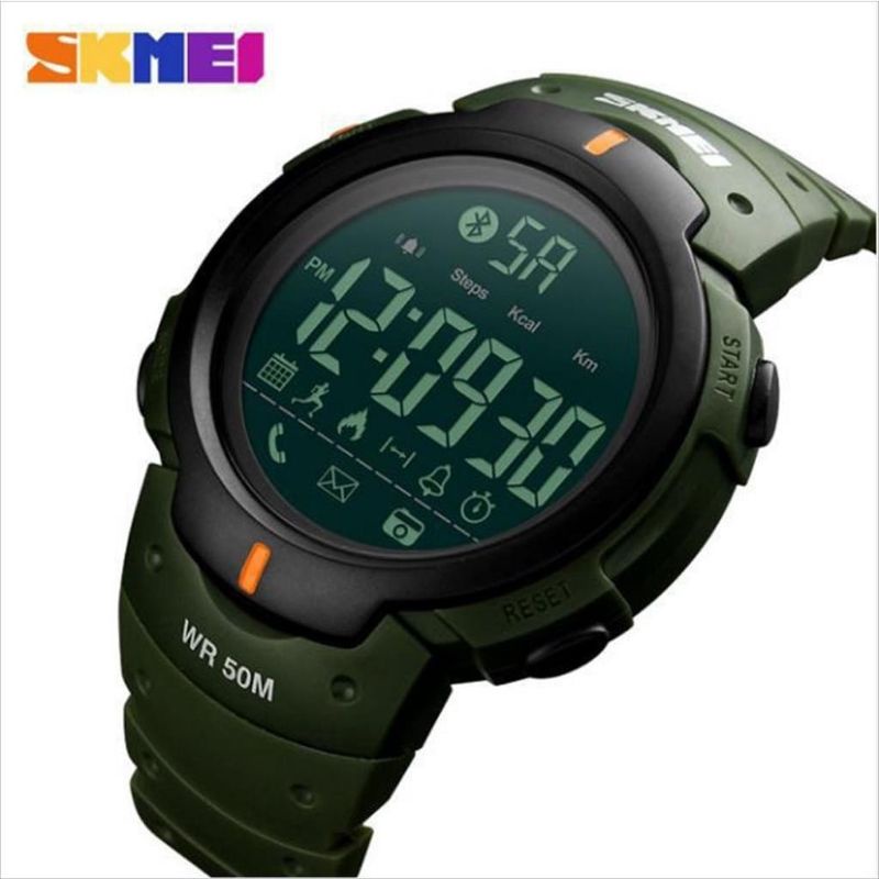 JAM TANGAN SKMEI 1301 OUTDOOR JAM TANGAN PRIA VIRAL BLUETOOTH