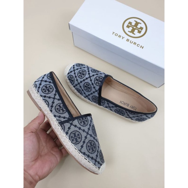 Sepatu TORY BURCH YC-319-1932 T Monogram Espadrille