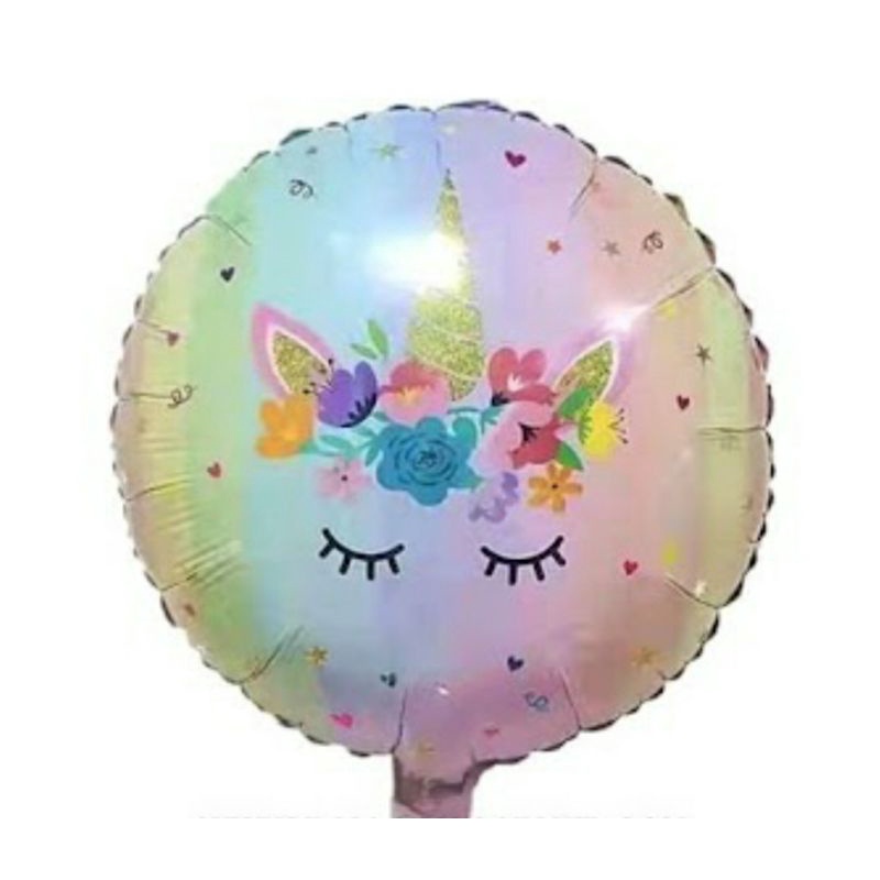 Balon Foil Bulat UNICORN