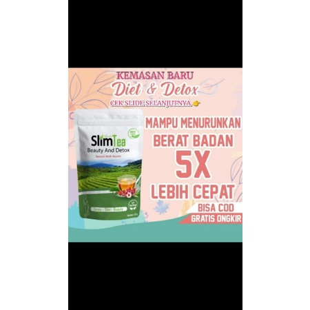 

teh pelangsing rosella sliming detox tea