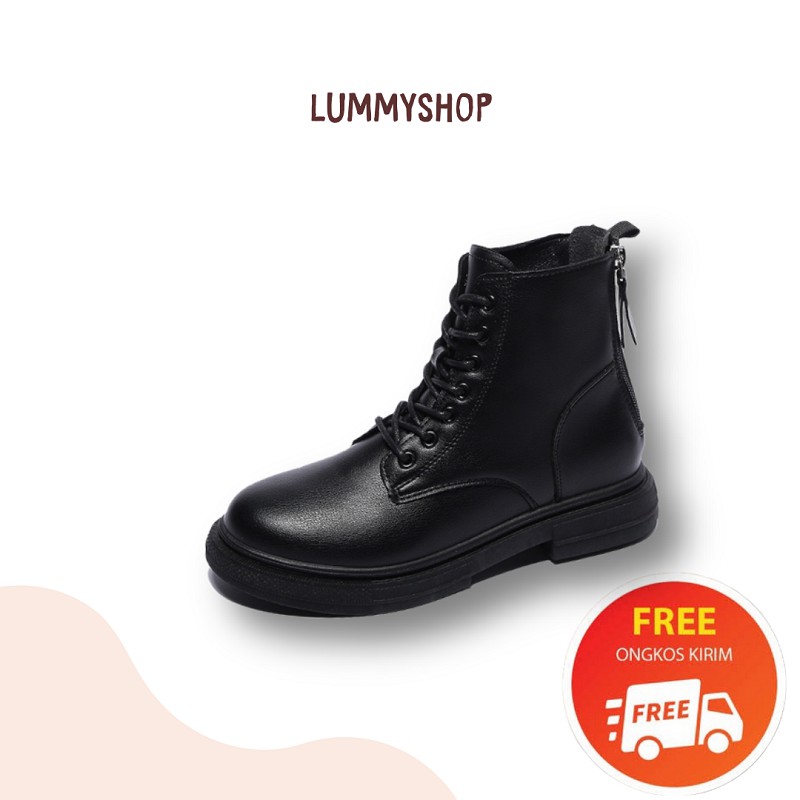 LUMMYSHOP SEPATU WANITA BOOTS RUSTIC IMPORT PREMIUM