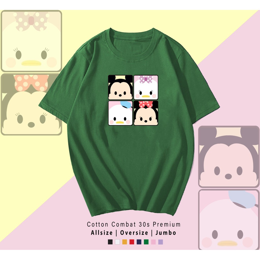 TSUM MICKEY / TERMURAH / PREMIUM BAJU KAOS  / T-SHIRT / KATUN LENGAN PENDEK / TUMBLR TEE /