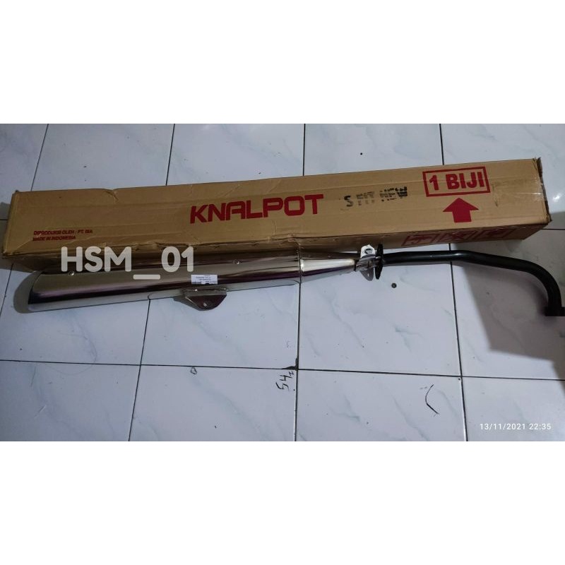 KNALPOT SUPRA FIT NEW/FIT S NON ORI