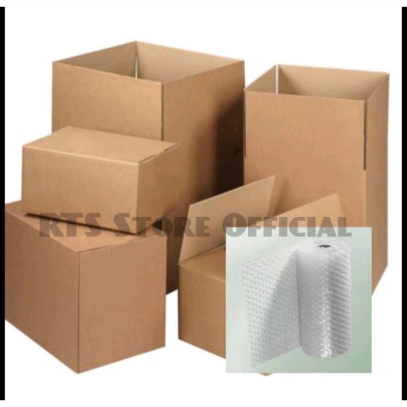 

Box Kardus + Bubble Wrap Tambahan