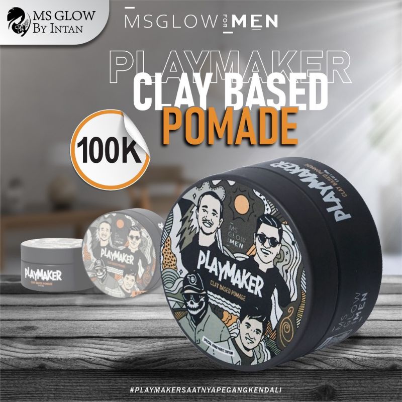 Ms Glow Clay based Pomade 100% original (bisa cod)