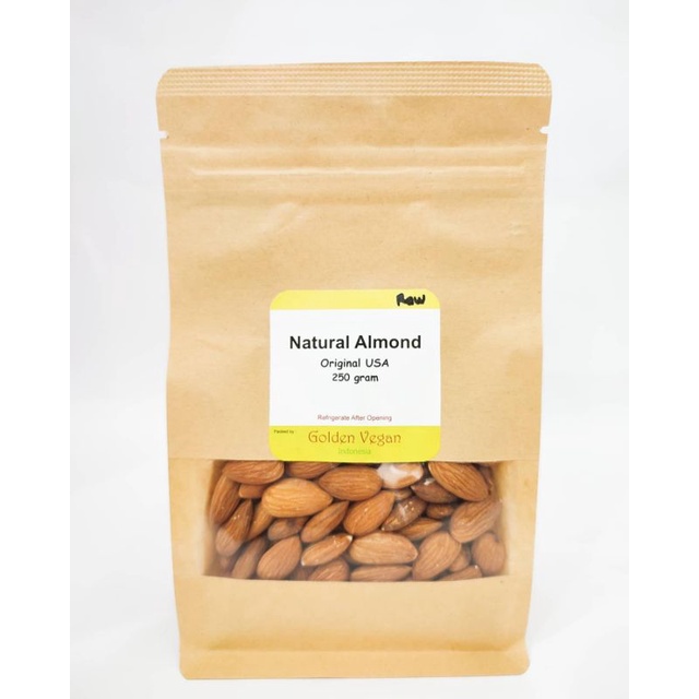 

Almond Mentah 250gr Bluediamond