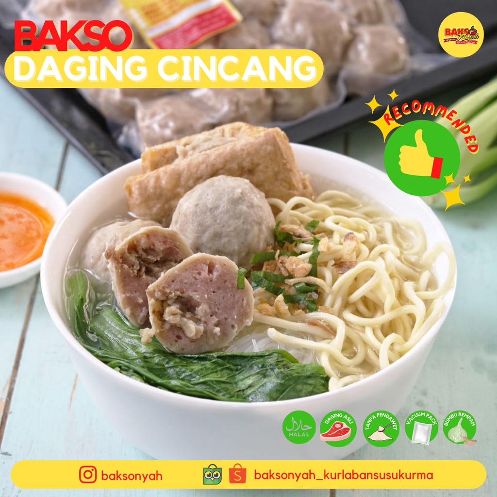 Jual Bakso Daging Cincang Frozen Homemade Dan Kuah Rempah 400 Gr 15