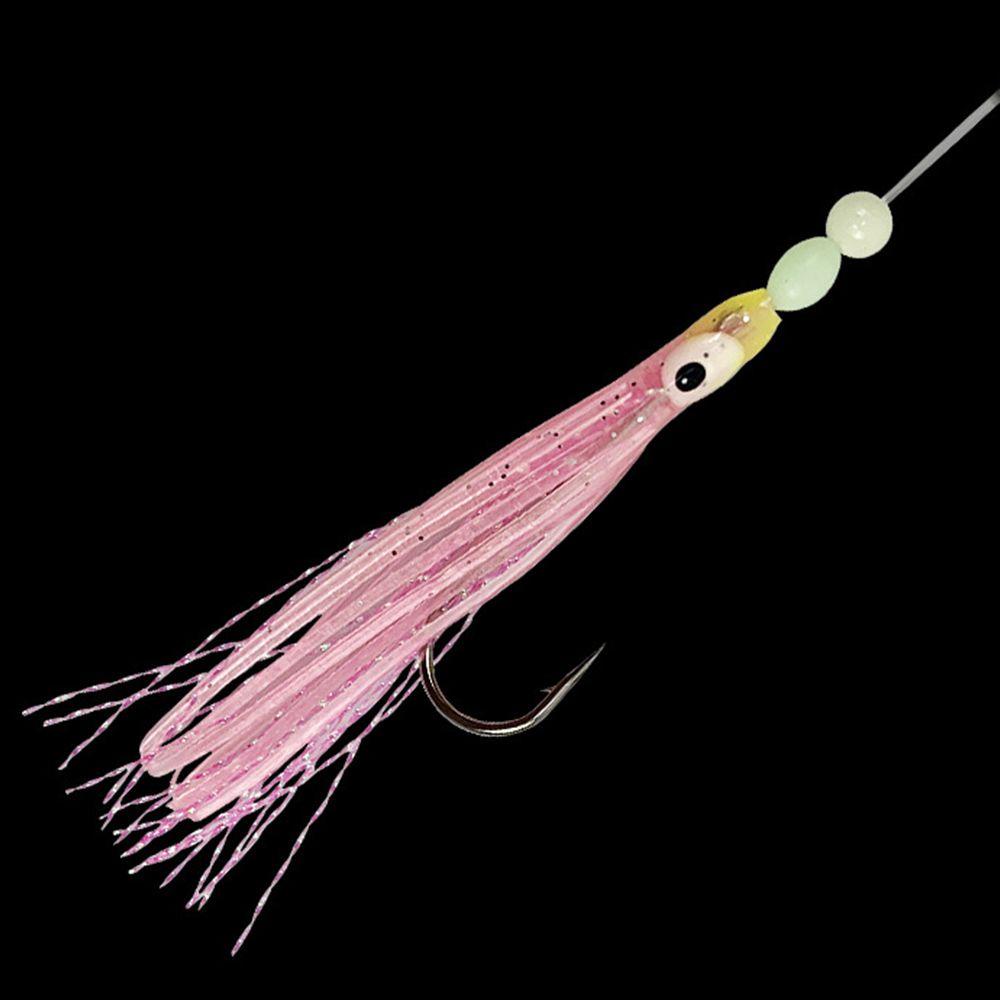 Preva Fish String Hook Alat Pancing Grup Perahu Kapal Luminous String Hook Hairtail