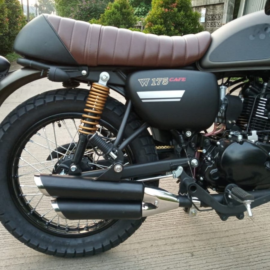 KNALPOT W175 DOUBLE MUFFLER