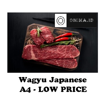 

ONIKA.ID ! BEEF WAGYU SLICE IMPORT JEPANG - Sukiyaki Teriyaki Sabu-shabu 500gr