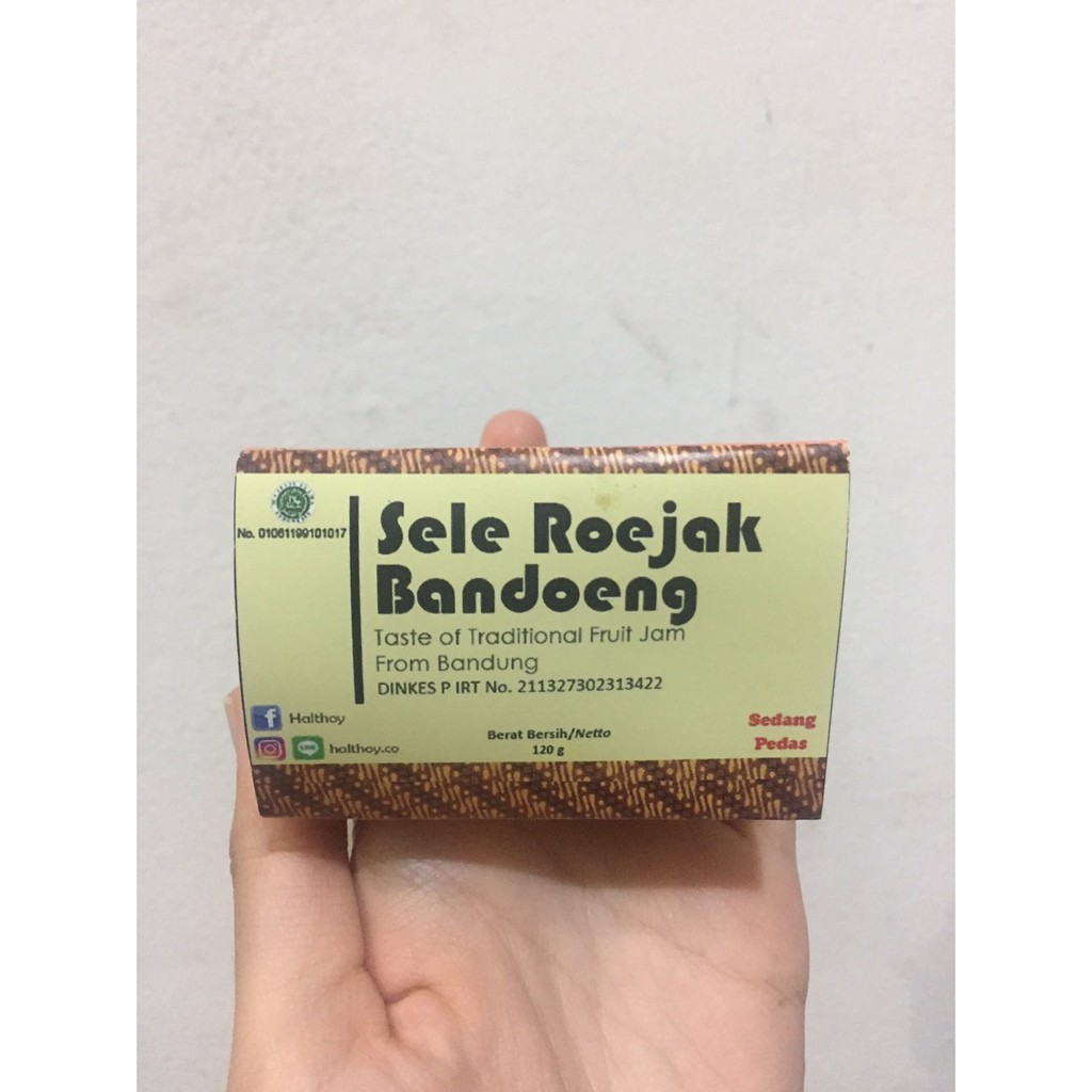 

Bumbu Selai Rujak Khas Bandung