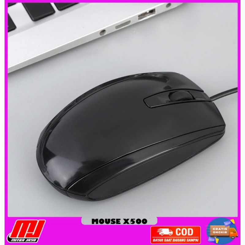 Mouse USB HP X500 Wired Optical Sensor Mouse 3 Buttons