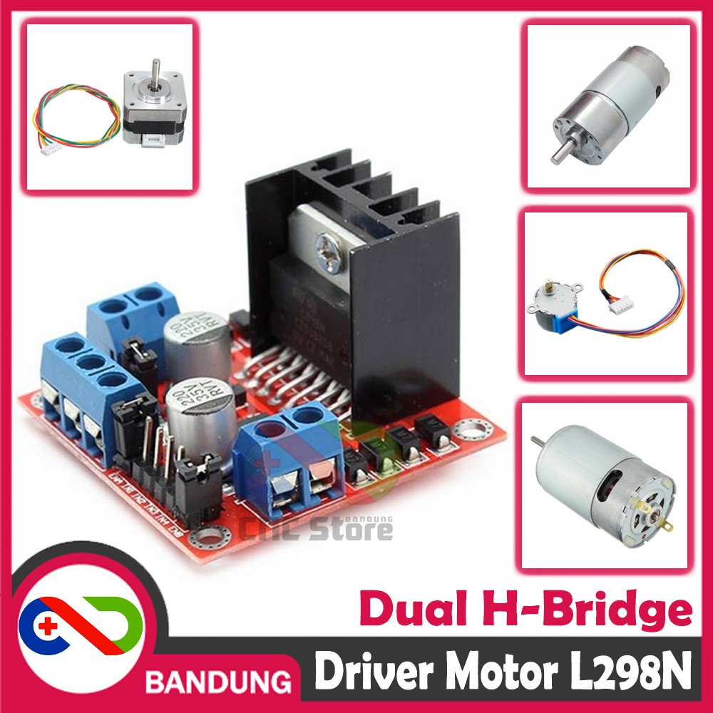 L298N L298 DUAL H BRIDGE STEPPER MOTOR DRIVER MODULE