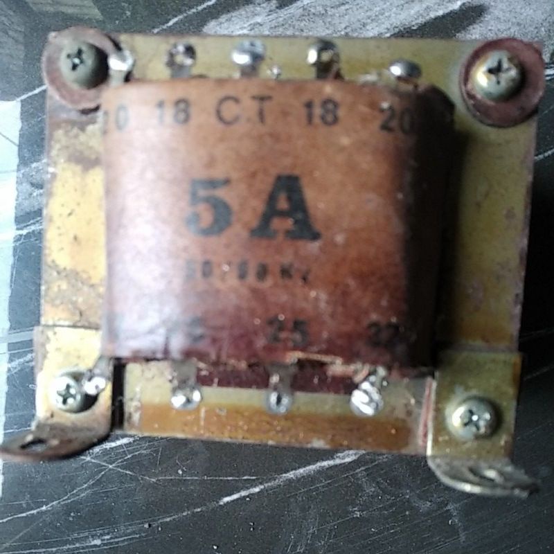 Trafo ERA Original 5A BESAR/MURNI 32VCT(BEKAS PAKAI)99% bagus