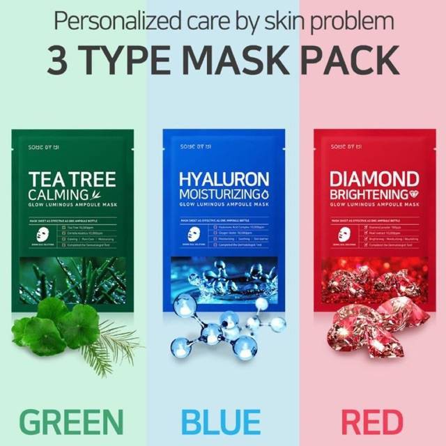 ★ BB ★  SOMEBYMI Mask Pack Line 25gr - Sheet Mask - SOME BY MI