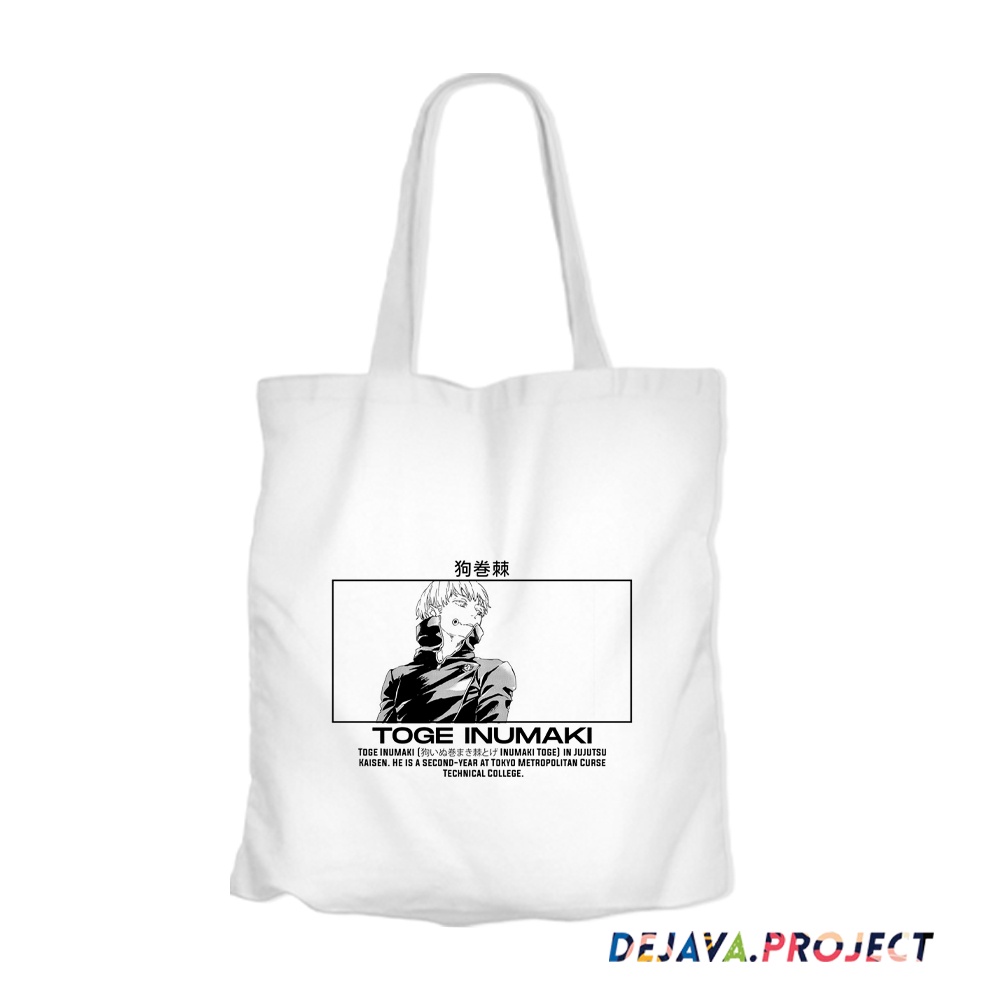 TOTEBAG ORIGINAL DEJAVA KUALITAS TOTEBAG  KANVAS TERBAIK ANIME TOGE INUMAKI TERKEREN