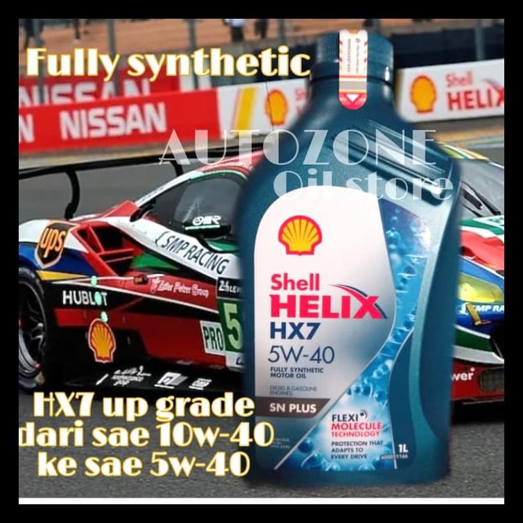 SHELL HELIX HX7 SAE 10W-40 100% GARANSI ORIGINAL TERMURAH