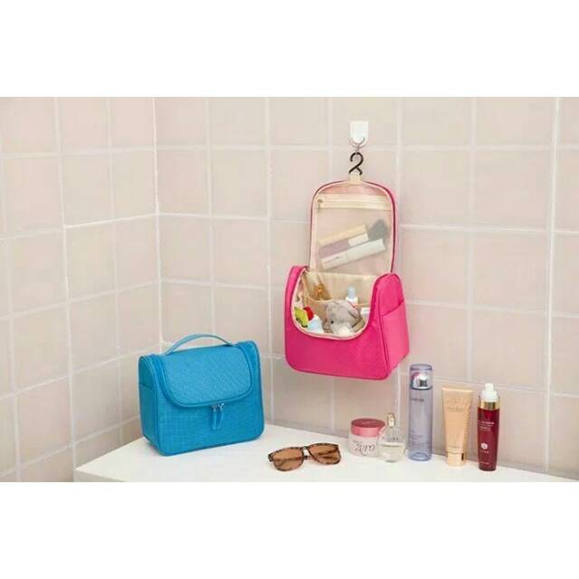 Tas alat mandi dan kosmetik/travel toiletries bag