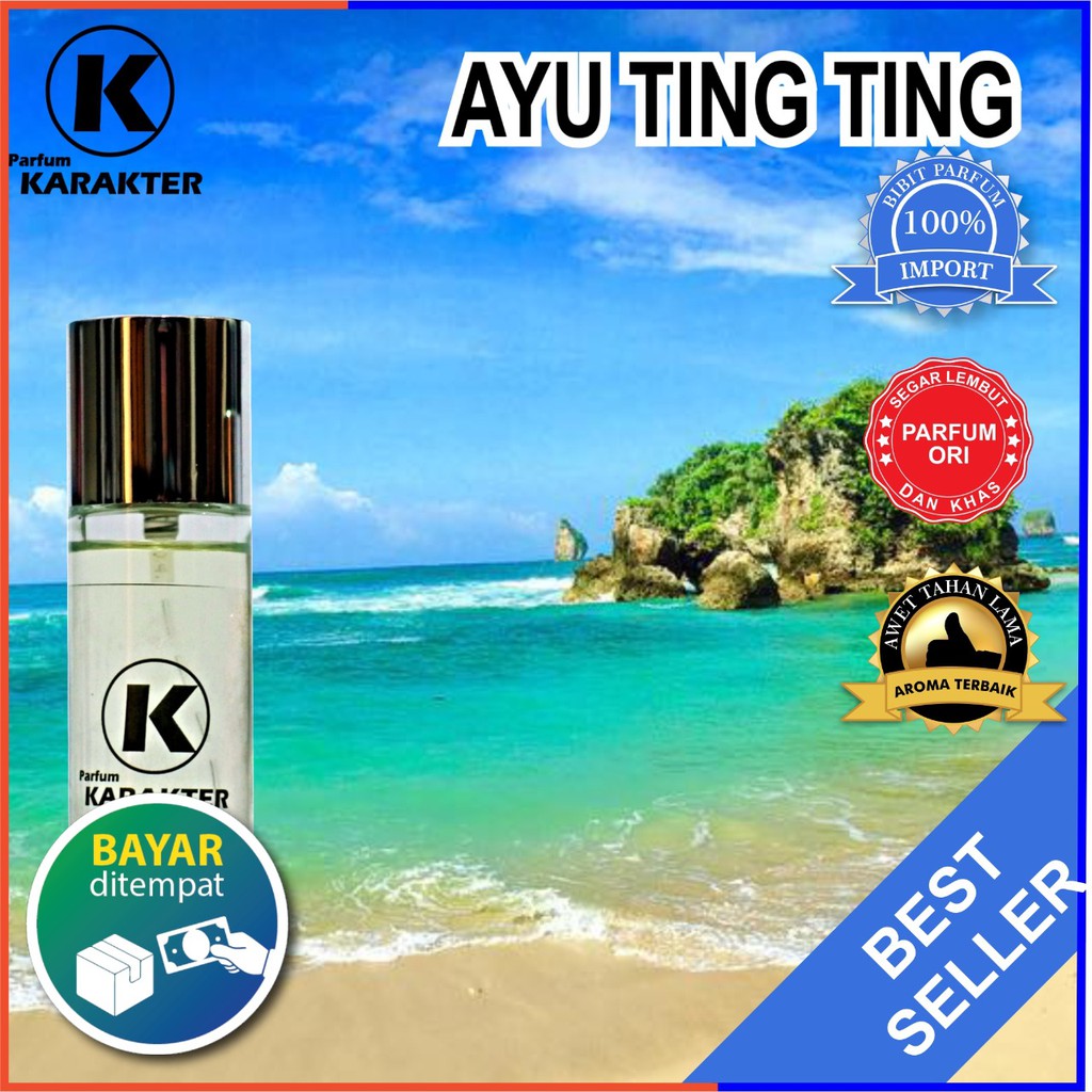 Bisa Cod | Parfum Cewek Ayu Tingting  Bibit Parfum Import Wangi &amp; Tahan Lama  kemasan 30ml