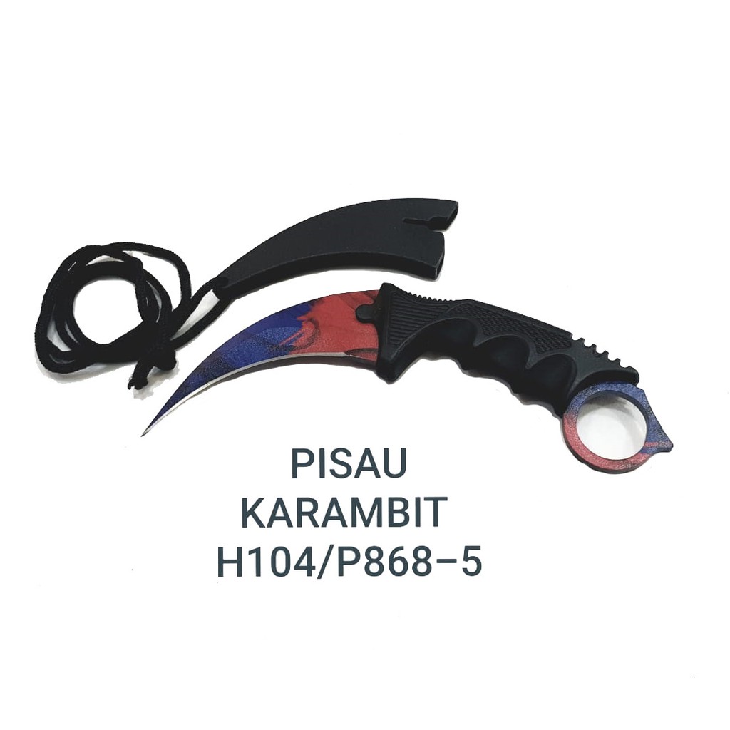 Terbaru Laris! PISAU KERAMBIT PS P868-5 PISAU KALUNG OUTDOOR SURVIVAL KIT IMPORT Murah!