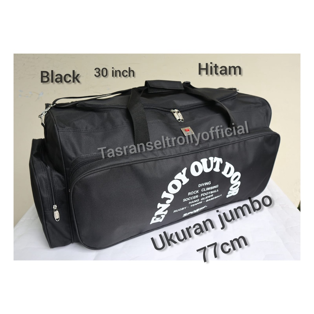 Tas Pakaian Travel Bag Polo Interclub 77x30x35 ukuran Jumbo100%original