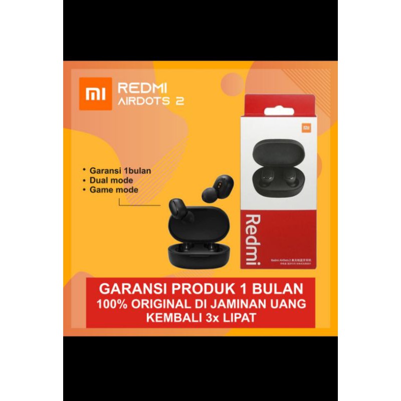 Handsfree Bluetooth Xiaomi / Handset Xiaomi / Earphone Xiaomi Redmi Airdots 2