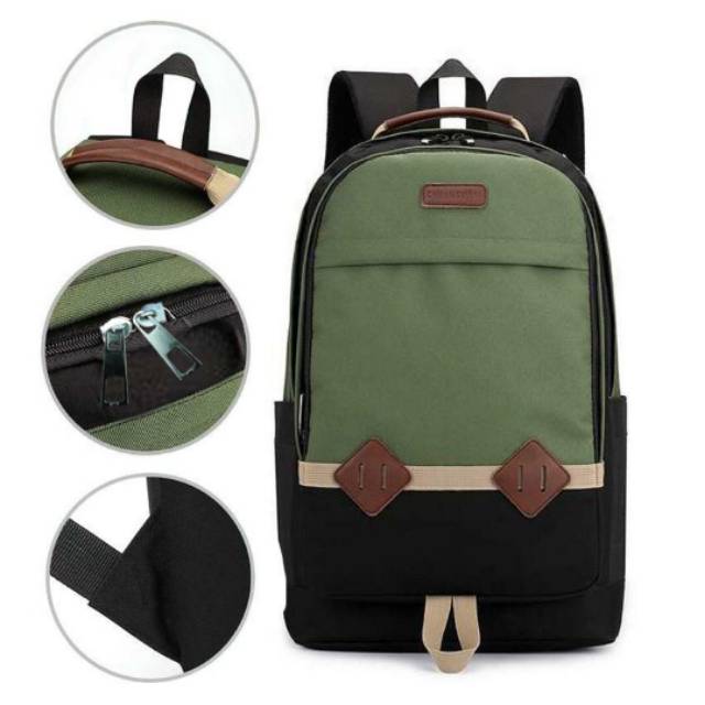 GHbag Klub New Arrival - Tas Ransel casual IAC Backpack Up to 15 inch - Tas Pria Tas Wanita Daypack