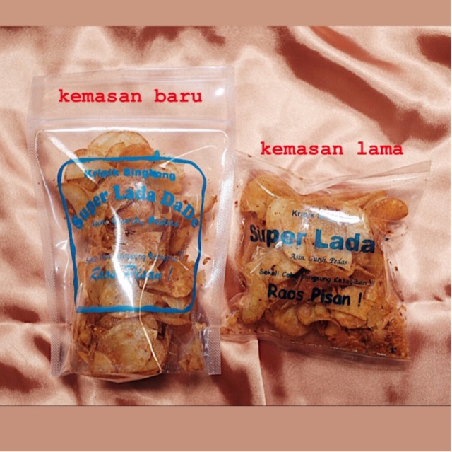 

KERIPIK SINGKONG PEDAS SUPER LADA