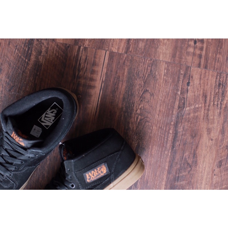 Vans Original Half Cab Gum Black Black